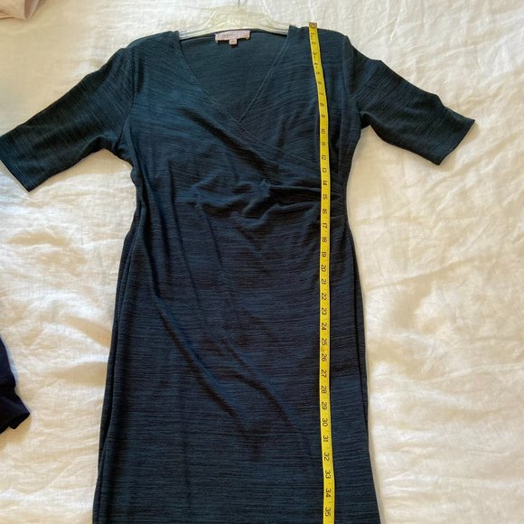 Philosophy Dresses & Skirts - Philosophy knit faux wrap dress sz L